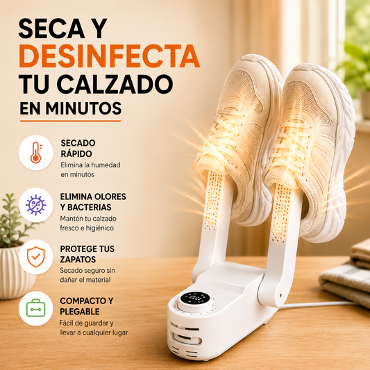 ASPIRAMAX™ - SECA, DESINFECTA Y RECUPERA LA FRESCURA DE TU CALZADO